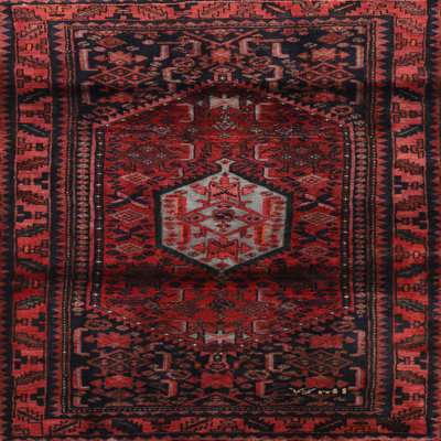 Tapis jaune clair / marron / noir Benigni