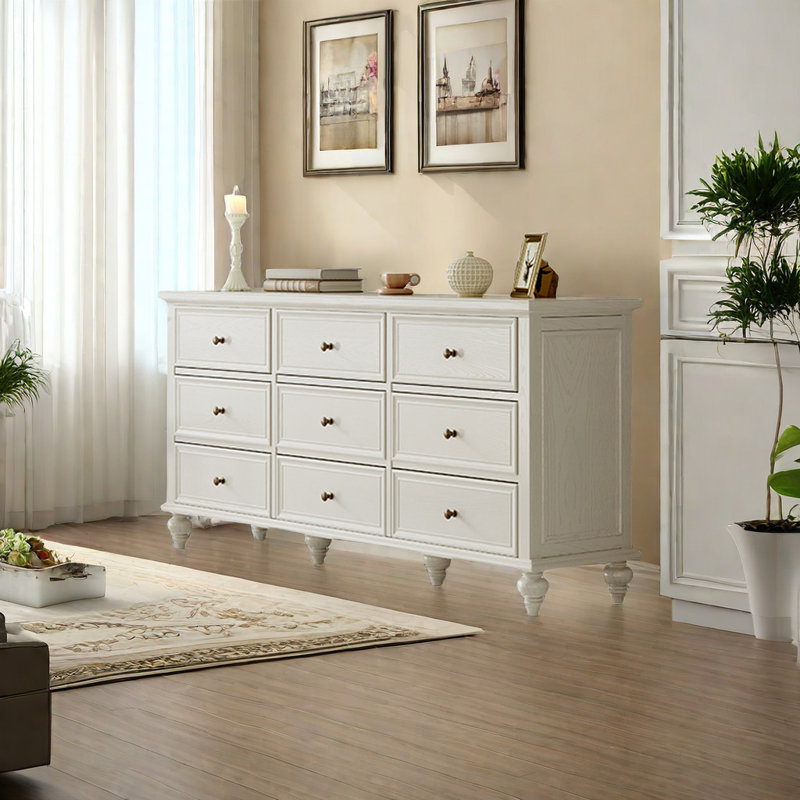 Buffet simple Simple, Blanc