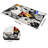 Non-Slip 3D Gaming Rug 60"X40" - Game Controller Carpet For Teen Boys Bedroom Playroom Living Room