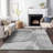 Premium Machine Washable Prisco Gray Rug-1513233642