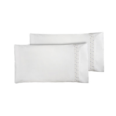 Sole Embroidery By DEA Pillow Case