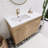 41.73228'' Single Bathroom Vanity with Acrylic Top-70182630
