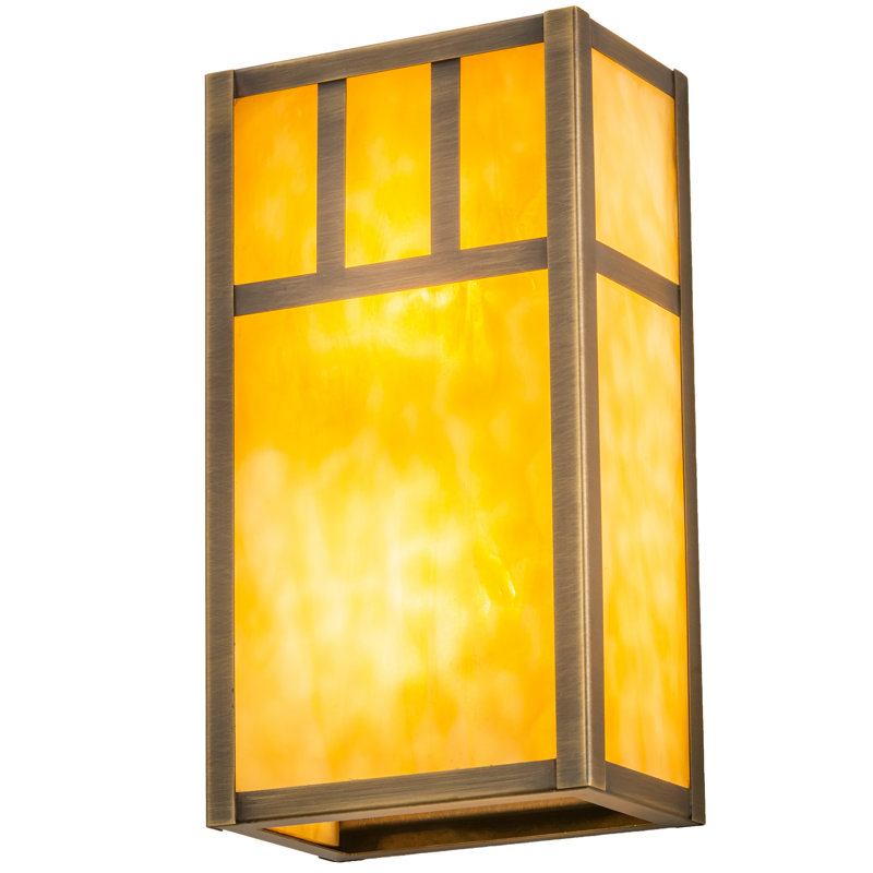 2 - Light Flush Mounted Sconce