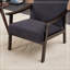 Chaise avec accoudoirs et dossier haut-812610360