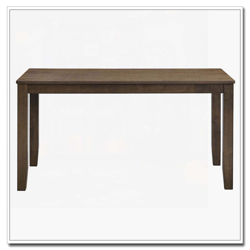 Wooden Dining Kitchen Rectangular Dining Table