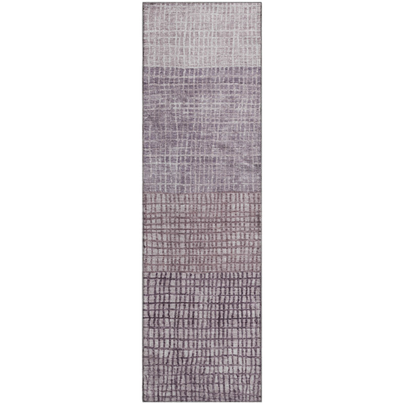 Premium Machine Washable Monnier AMF1831 Geometric Rug, Runner 2'3" x 7'6"