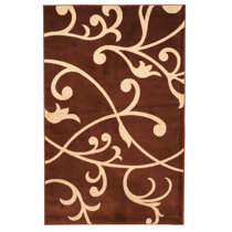 Unique Loom Plymouth Autumn Rug Terracotta/Burgundy 2' x 6' 1