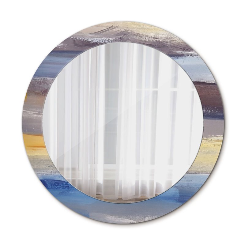 Huldar Glass Flat Wall Mirror