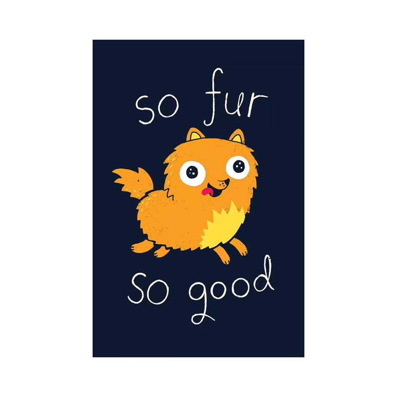 So Fur So Good by Michael Buxton - Wrapped Canvas Print, 66.04 cm H x 45.72 cm W x 1.91 cm D