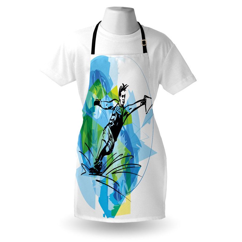 No Pattern Bib Apron