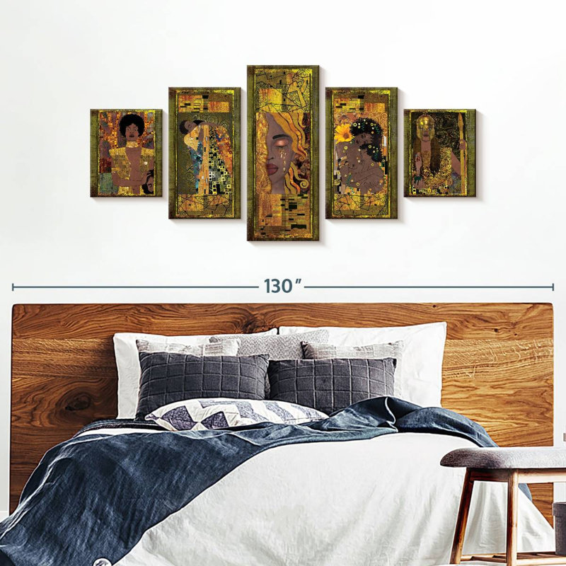 «Stages Of A Woman's Life», reproduction sur toile, H 42 po x l 92 po x P 1,25 po
