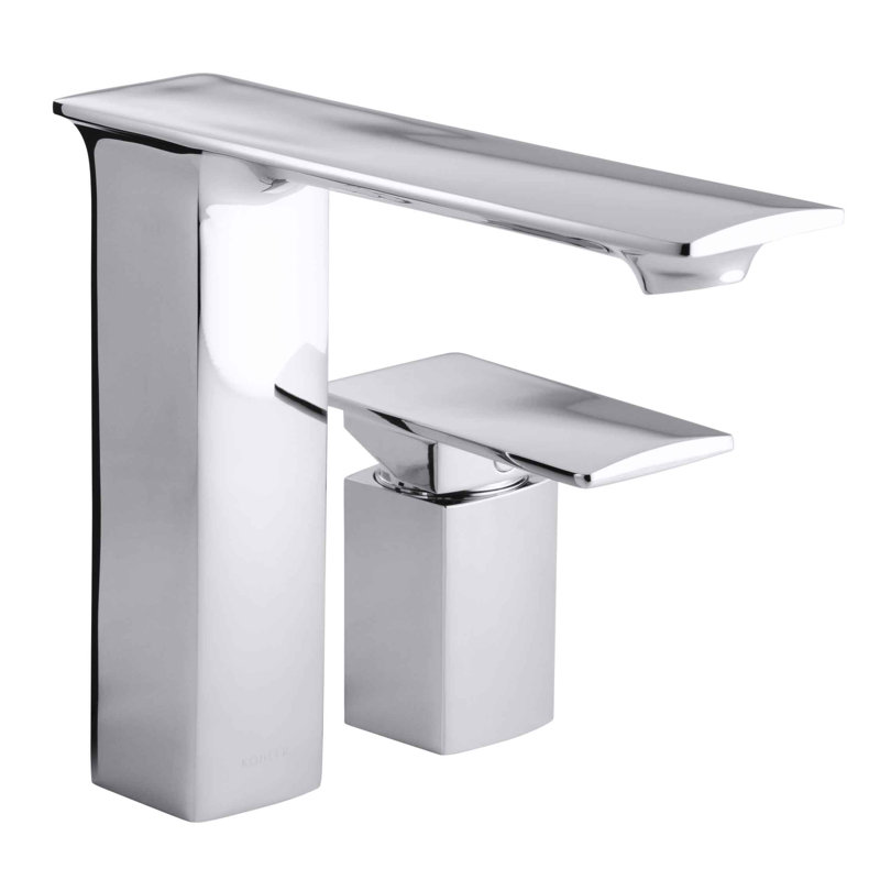 Stance Single Handle Deck Mounted Roman Tub Faucet, Chrome poli
