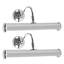 Gemini 4 -Light Hardwired Wall Mount Picture Light-36444303-36444307
