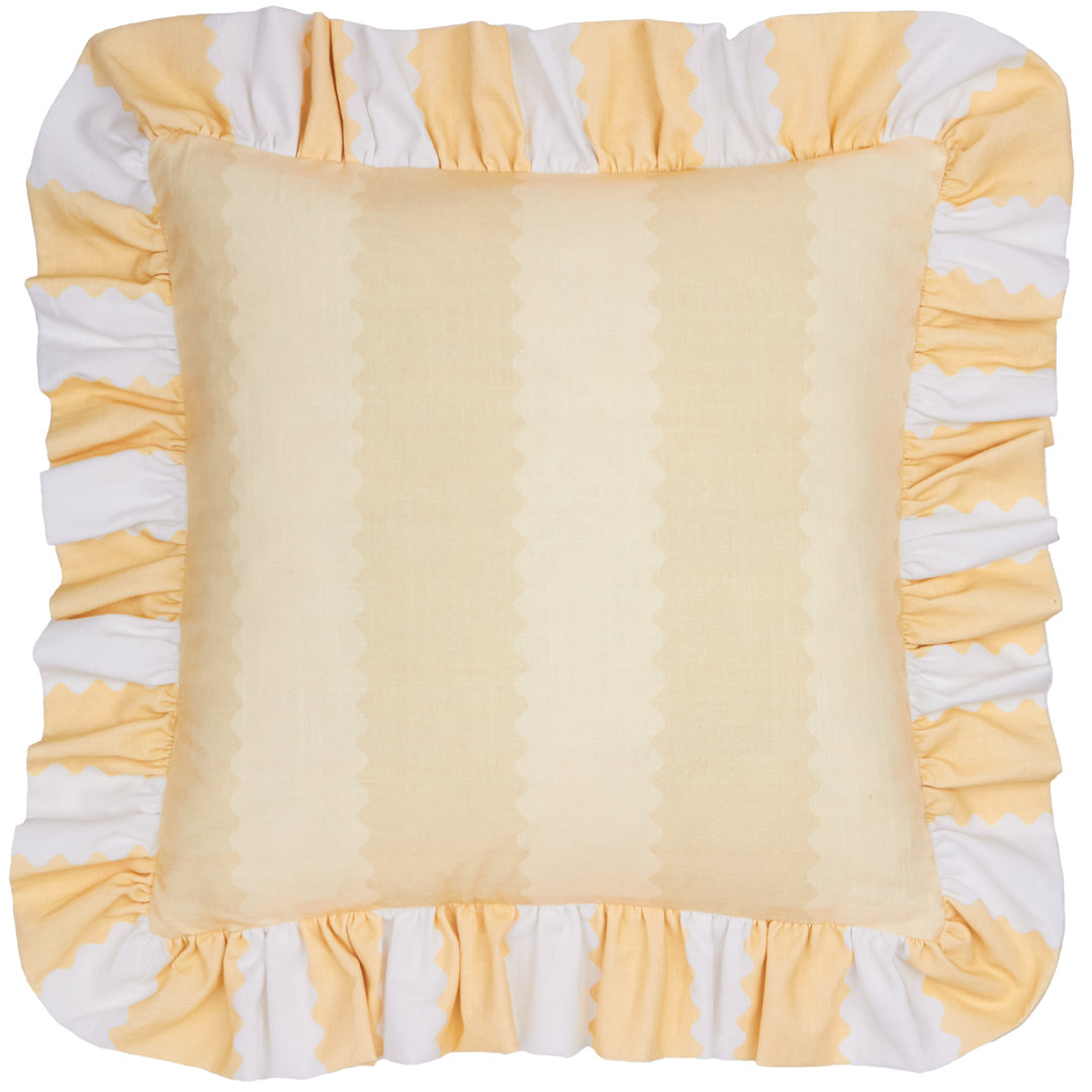 Striped Square Cushion Cover
