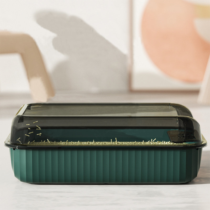 Polyethylene Plastic Litter Box with Scoop