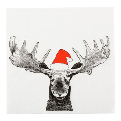 Disposable Paper Christmas Napkins