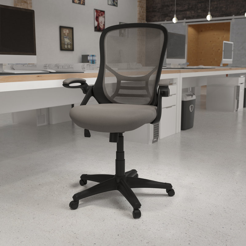 Blue Elephant Mesh Executive Chair, Light Grey