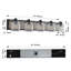 Applique murale Modern Vanity (ampoule non incluse)