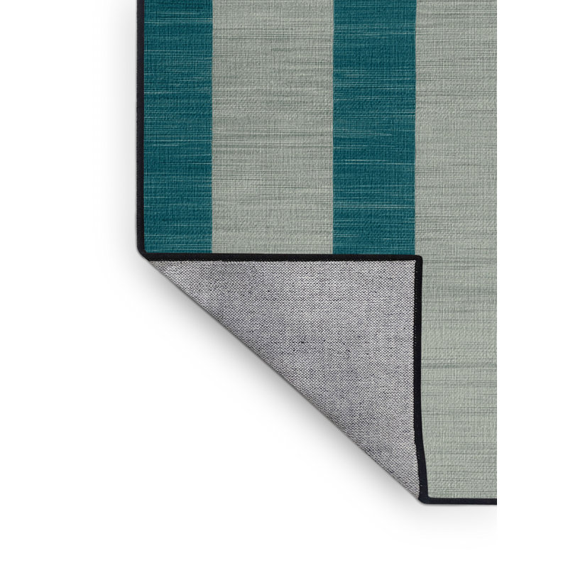Machine Washable Checkered Gray Area Rug, Rectangle 3' x 5'