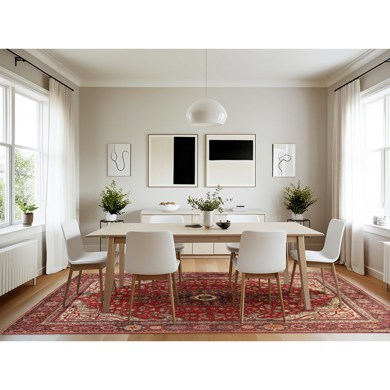 Claye Oriental Indoor Rug, Rectangle 7' x 10'