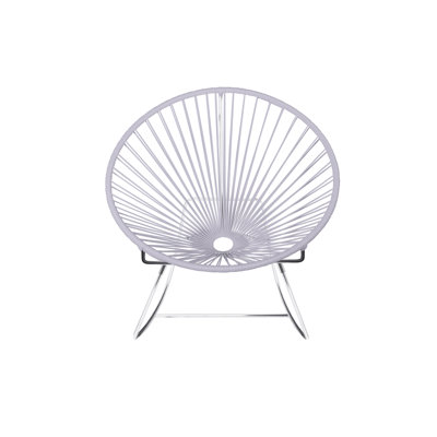Chaise berçante intérieure / extérieure faite à la main Innit