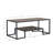 Rectangular Coffee Table With 1 Tier Shelf