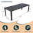 Letendre Rectangular Metal Outdoor Dining Table , in. W 35.43'' in. D-92637572