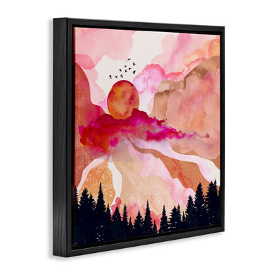 Dawn In The River Floating Frame, design by Mia Charro