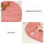  Couverture pour animaux en forme de feuille, rose Anthurium