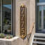 Fleur de Lis 4-Line Wall Address Plaque-751954932-751954888