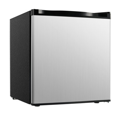 Simzlife 1.6 Cu. Ft. Freestanding Mini Fridge With Freezer for Dorm, College, Office