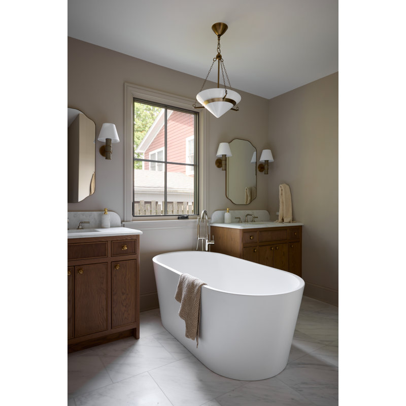 Amador 1 Light Pendant, 22.25" H x 19.5" W x 19.5" D