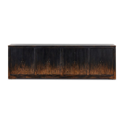 Felena Sideboard-122"-Distressed Black