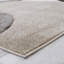 Tapis champagne à motif abstrait-94528435