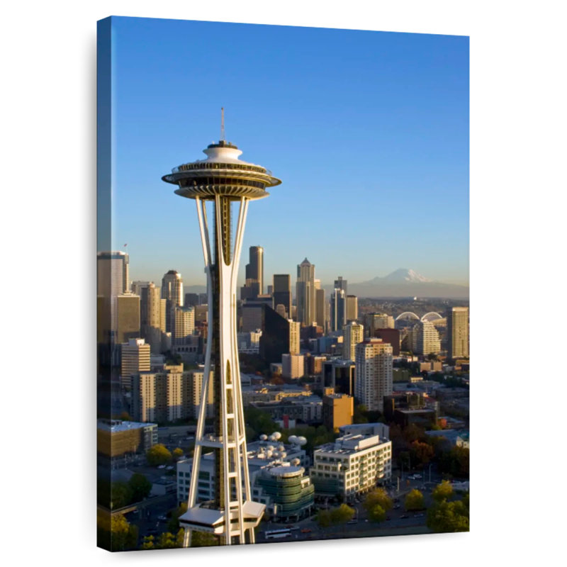 Lilie Seattle's Space Needle, 12" H x 8" W