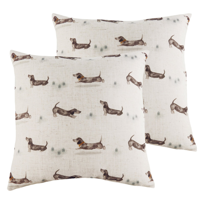 Evans Square Throw Cushion, Polyester