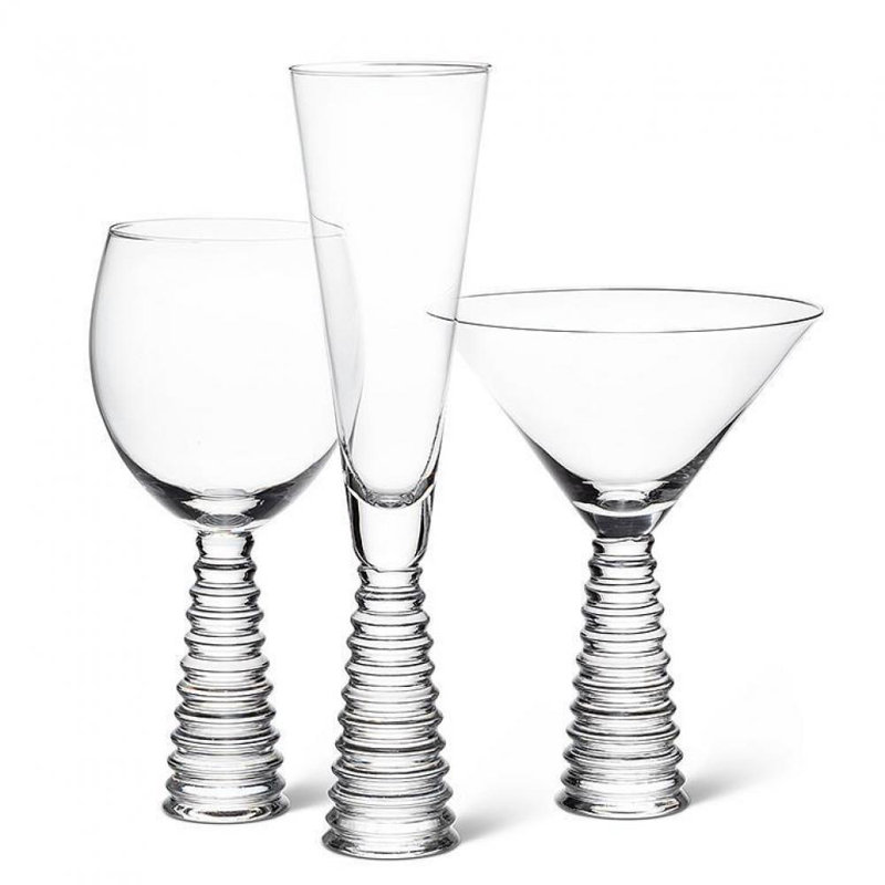 Houseeth Hampton® 6 oz. Flûte en verre, Transparent