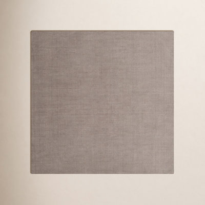 Crowe Dark Gray Hand-Loomed Striped Wool Rug