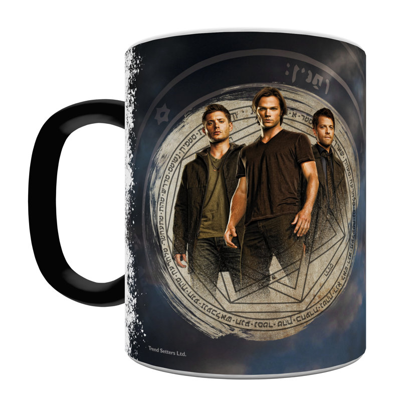 Supernatural the Hunters Three Morphing Mugs Heat-Changing Drinkware - 11oz