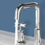 Robinet pour salle de bain à poignée double Topcraft-94156293