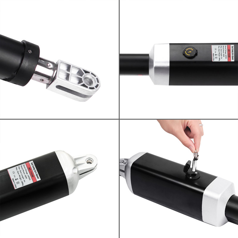 ALEKO Black and Silver Replacement Actuator for Swing Gate Opener
