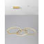 3 - Light Gold LED Unique/Statement Pendant