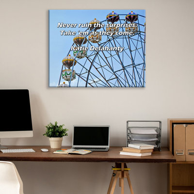Astoria Grand Gallery Wrapped Canvas By Joseph B. Wirthlin: "Success results when preparation meets o