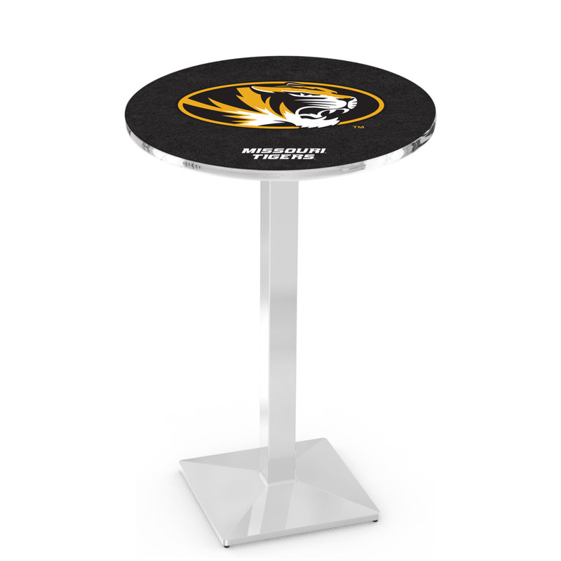 Table bistro NCAA 36 ", Chrome, Université du Missouri