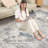 Washable Boho Large Neutral Vintage Soft Rug Stain Resistant Distressed Farmhouse Non-Slip Indoor Floor Carpet for Bedroom Nursery Kids Office Dining Room-2047120003