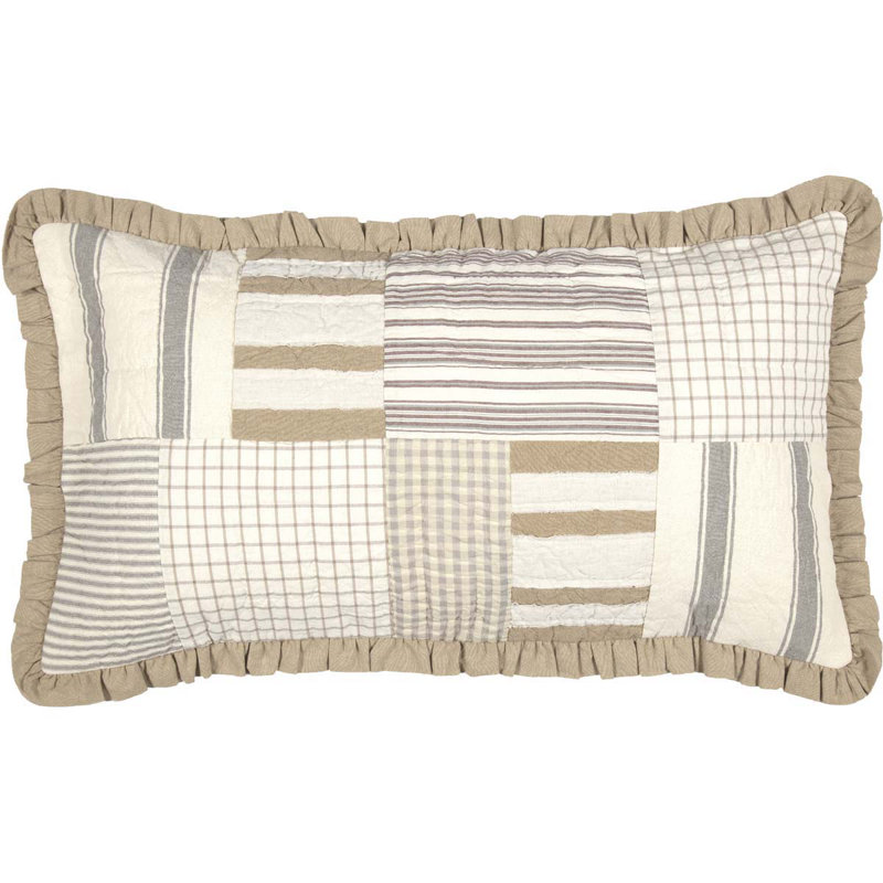 Grace Cotton Patchwork Sham, King
