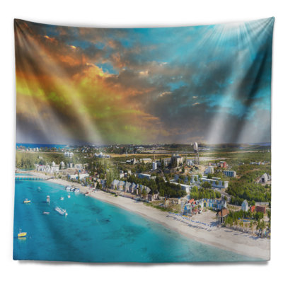 Landscape Polyester Tapestry