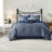 Piece Bedding Sets Queen Microfiber Seersucker Modern Home Comfort