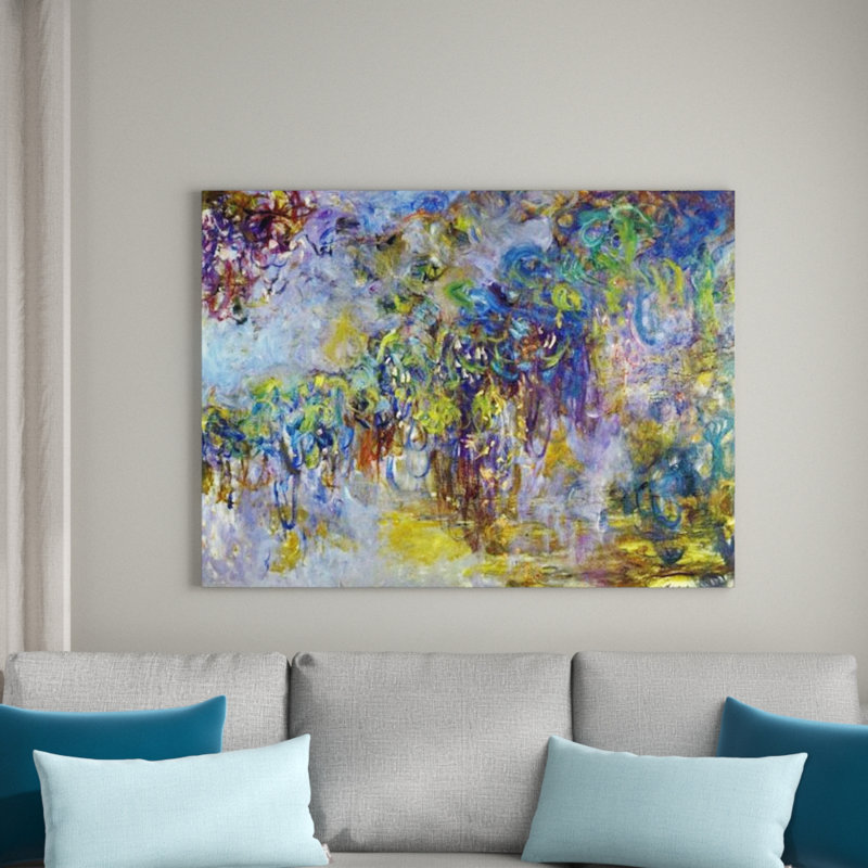 Claude Monet - Wrapped Canvas Painting, 60cm H x 80cm W x 1.8cm D