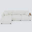 Canapé modulaire en L Deitz avec rangement caché et coussins Deitz-114499579-123292677